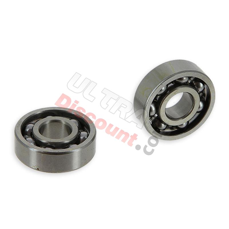 Paire de roulements de roue Baotian 50cc BT49QT-9 (6201), Piece Baotian BT49QT-9