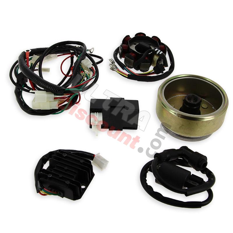 Allumage complet pour dirt bike 200cc, Pieces Dirt Bike Allumage complet pour dirt bike 200cc, Pieces Dirt Bike