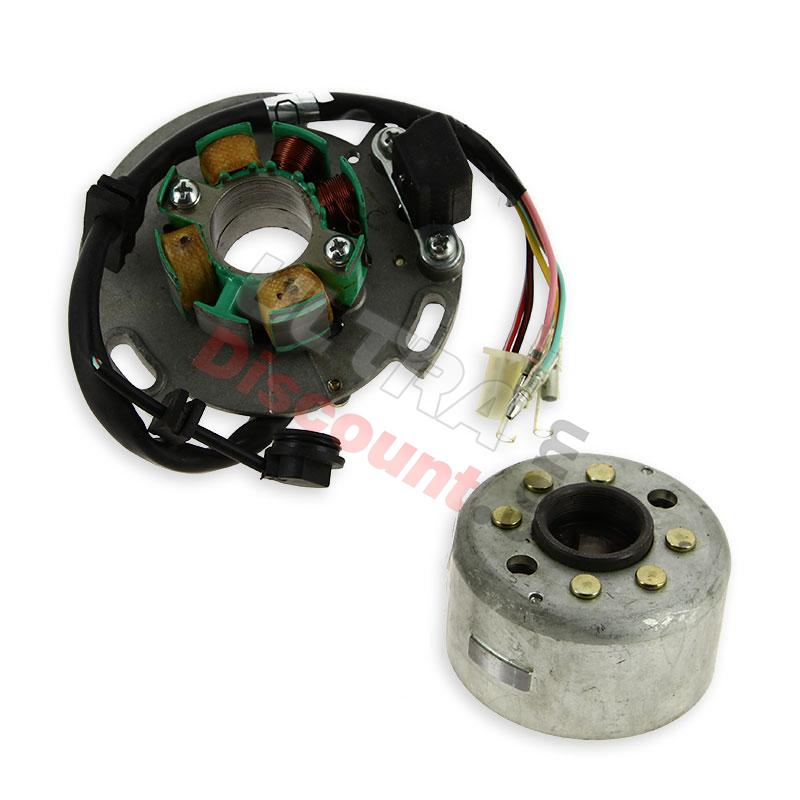 Allumage dirt de haute qualité pour moteur 140cc Lifan + stator, Pieces Dirt Bike