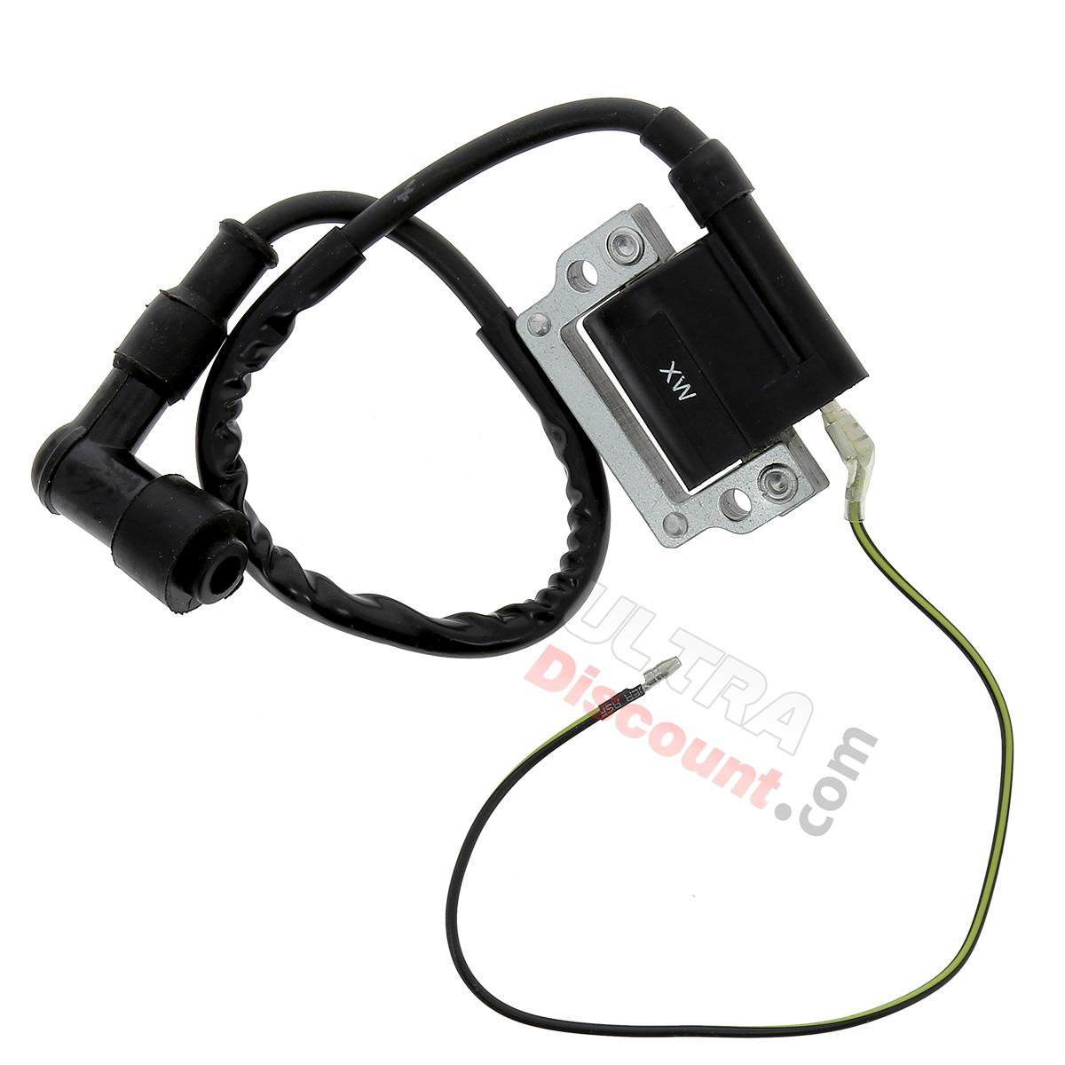 Bobine d'Allumage + Antiparasite pour Dirt Bike Type 2, Pieces Dirt Bike Bobine d'Allumage + Antiparasite pour Dirt Bike Type 2, Pieces Dirt Bike