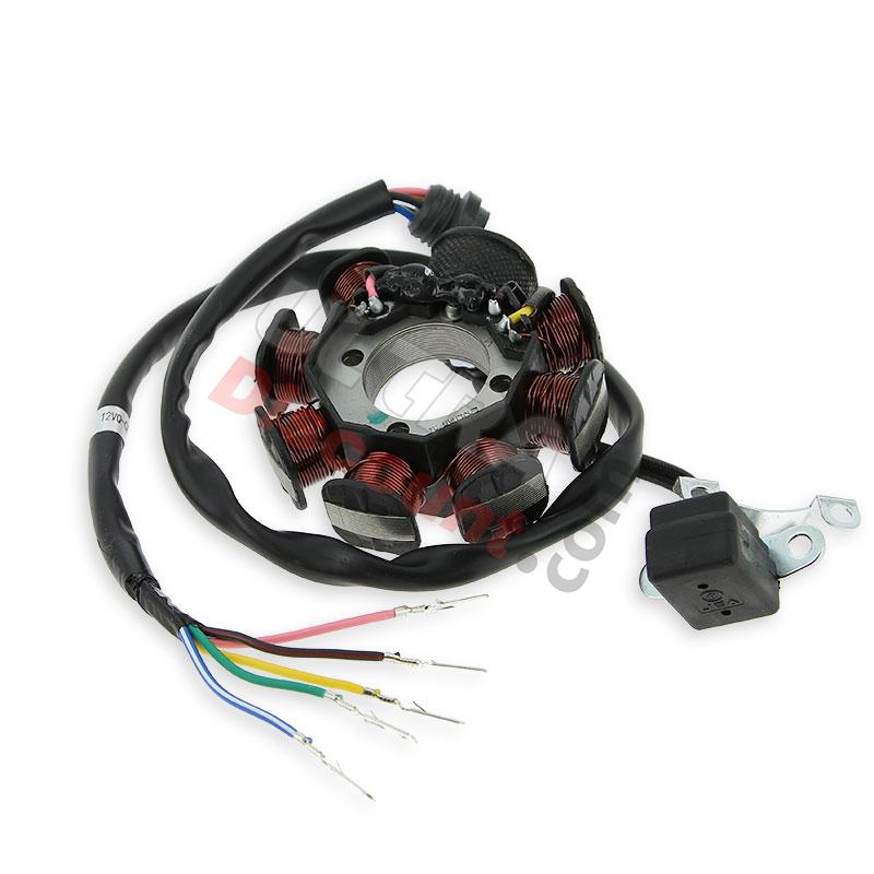 Stator moteur vertical 125, 150, 200, 250 Lifan, Pieces Dirt Bike Stator moteur vertical 125, 150, 200, 250 Lifan, Pieces Dirt Bike