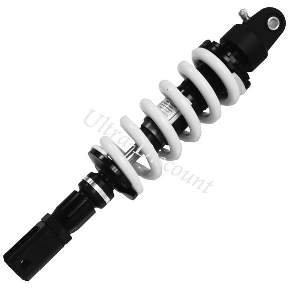 Amortisseur dirt bike (modèle 6) 355mm-12 (Blanc), Pieces Dirt Bike