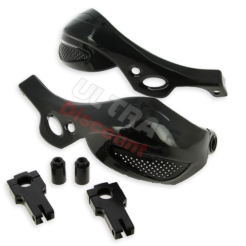 Kit Protection de main dirt bike noir, Pieces Dirt Bike Kit Protection de main dirt bike noir, Pieces Dirt Bike