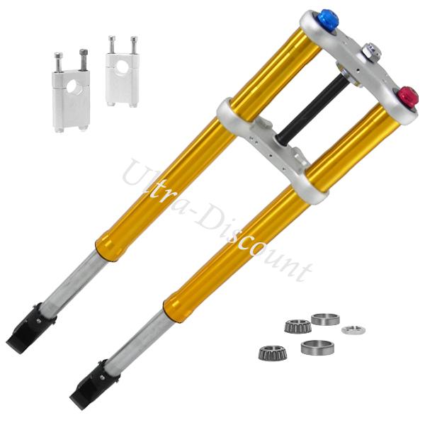 Fourche dirt bike complète Haut de Gamme ( pour Axe 15mm, 845mm ), Pieces Dirt Bike