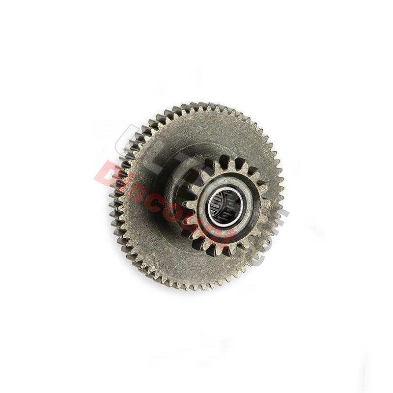 Pignon Double de Démarreur 17 Dents pour Moteurs 163FML-167FML (type2), Pieces Dirt Bike Pignon Double de Démarreur 17 Dents pour Moteurs 163FML-167FML (type2), Pieces Dirt Bike