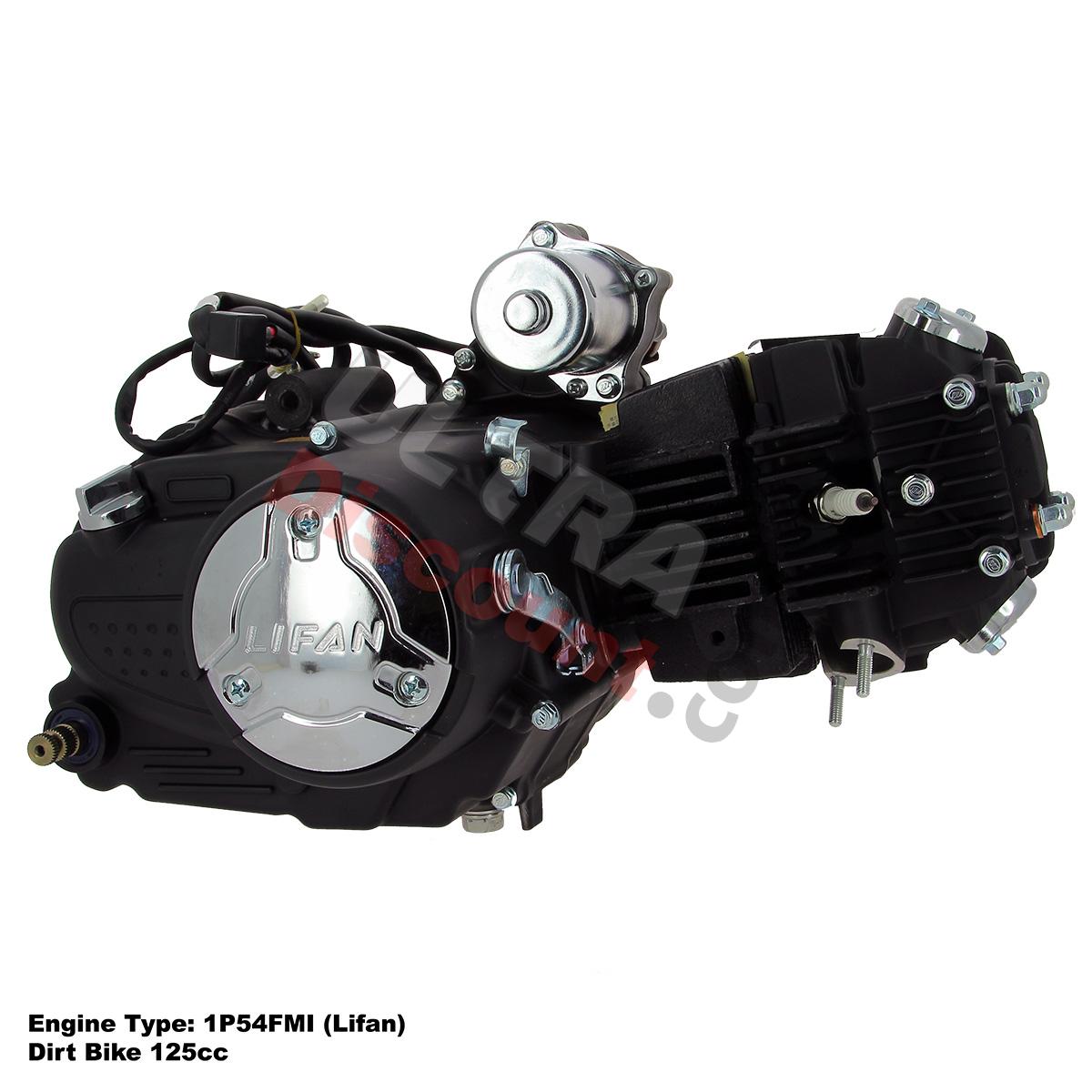 Moteur Complet 125cc Lifan 1P54FMI pour Dirt Bike, Pieces Dirt Bike Moteur Complet 125cc Lifan 1P54FMI pour Dirt Bike, Pieces Dirt Bike