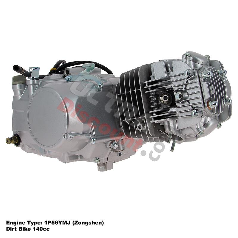 Moteur Complet 140cc Zongshen 1P56YMJ pour Dirt Bike, Pieces Dirt Bike Moteur Complet 140cc Zongshen 1P56YMJ pour Dirt Bike, Pieces Dirt Bike