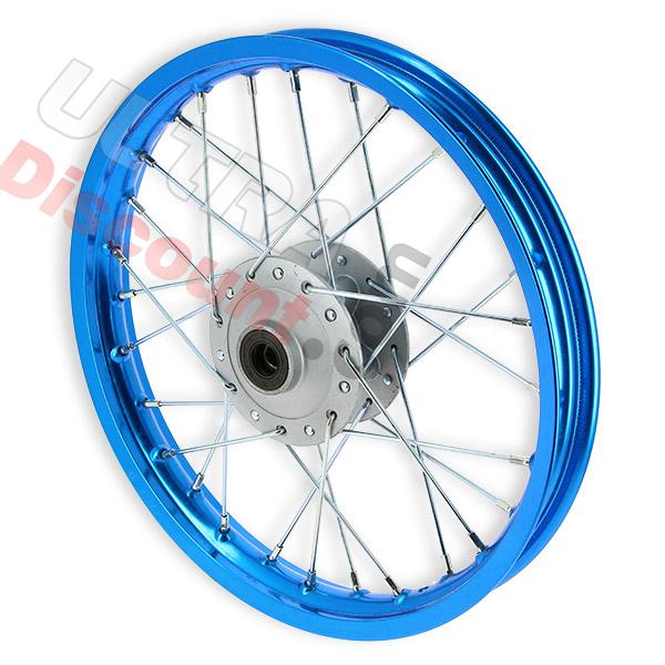 Jante avant 14'' Bleu pour dirt bike AGB27 (type 1), Pieces Dirt Bike Jante avant 14'' Bleu pour dirt bike AGB27 (type 1), Pieces Dirt Bike