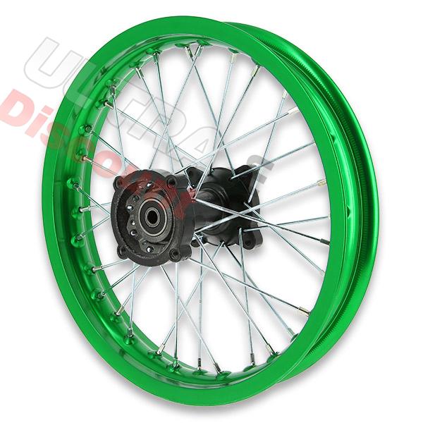 Jante dirt bike arrière verte 14'' pour AGB30 ( type 4 ), Pieces Dirt Bike Jante dirt bike arrière verte 14'' pour AGB30 ( type 4 ), Pieces Dirt Bike