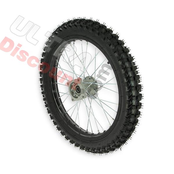 Roue Avant 17'' pour Dirt Bike AGB30 - Noir, Pieces Dirt Bike Roue Avant 17'' pour Dirt Bike AGB30 - Noir, Pieces Dirt Bike