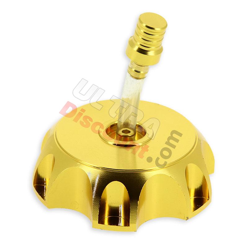 Bouchon reservoir Dirt Bike tuning de couleur Or, Pieces Dirt Bike Bouchon reservoir Dirt Bike tuning de couleur Or, Pieces Dirt Bike