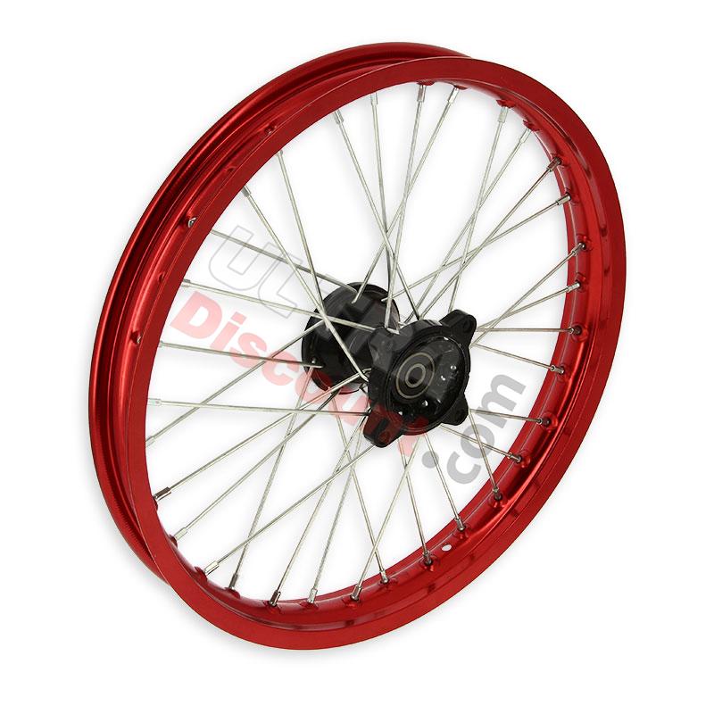 Jante avant 17'' Rouge pour dirt bike AGB30, Pieces Dirt Bike Jante avant 17'' Rouge pour dirt bike AGB30, Pieces Dirt Bike