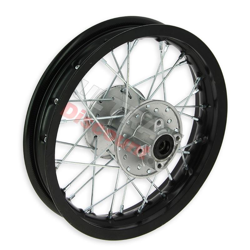 Jante dirt bike arrière Noire 12'' (type 1), Pieces Dirt Bike Jante dirt bike arrière Noire 12'' (type 1), Pieces Dirt Bike