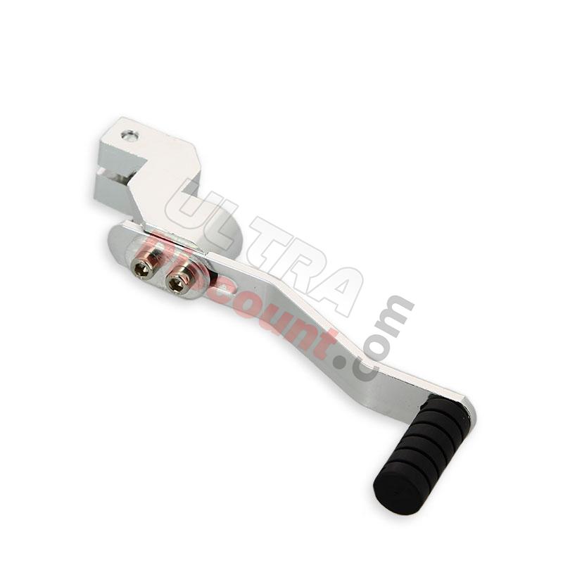 Levier de vitesse ajustable Argent (type 2), Pieces Dirt Bike Levier de vitesse ajustable Argent (type 2), Pieces Dirt Bike
