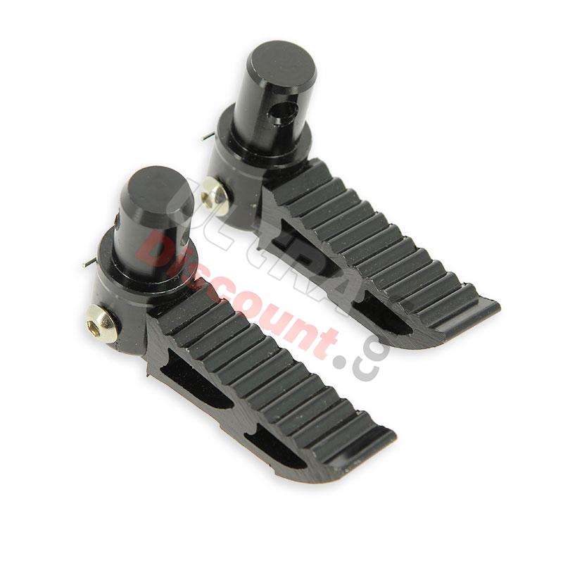Cales pieds noir Tuning type3 pour Pocket Bike, Pièces Pocket Bike
