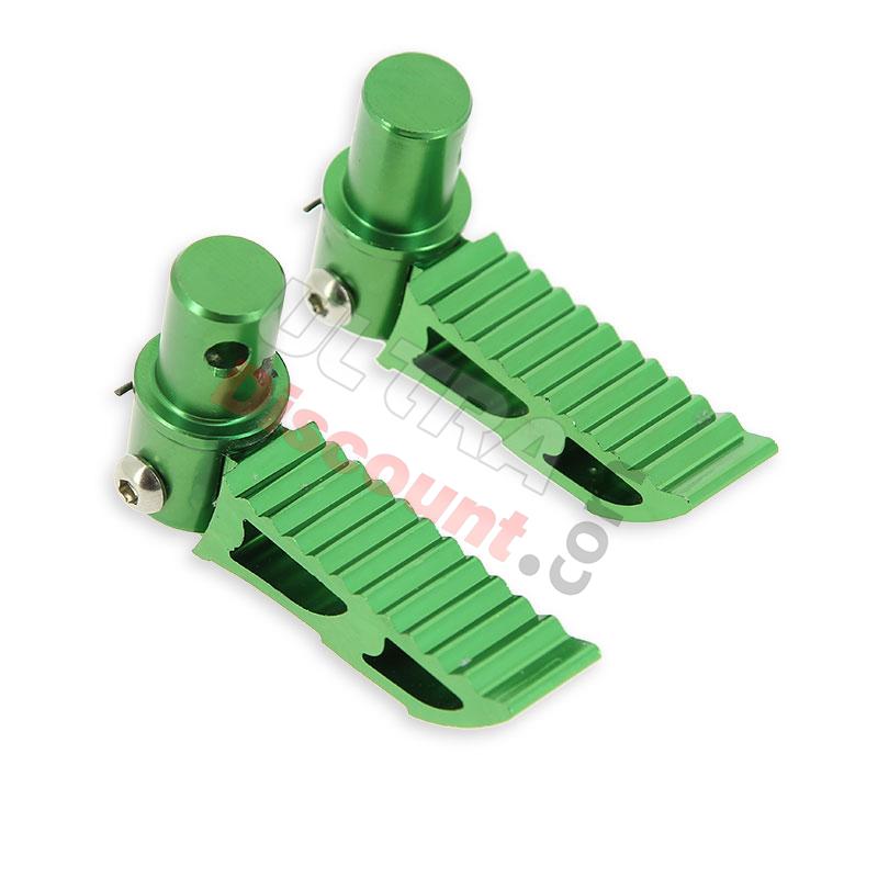 Cales pieds vert Tuning type3 pour Pocket Bike, Pièces Pocket Bike Cales pieds vert Tuning type3 pour Pocket Bike, Pièces Pocket Bike