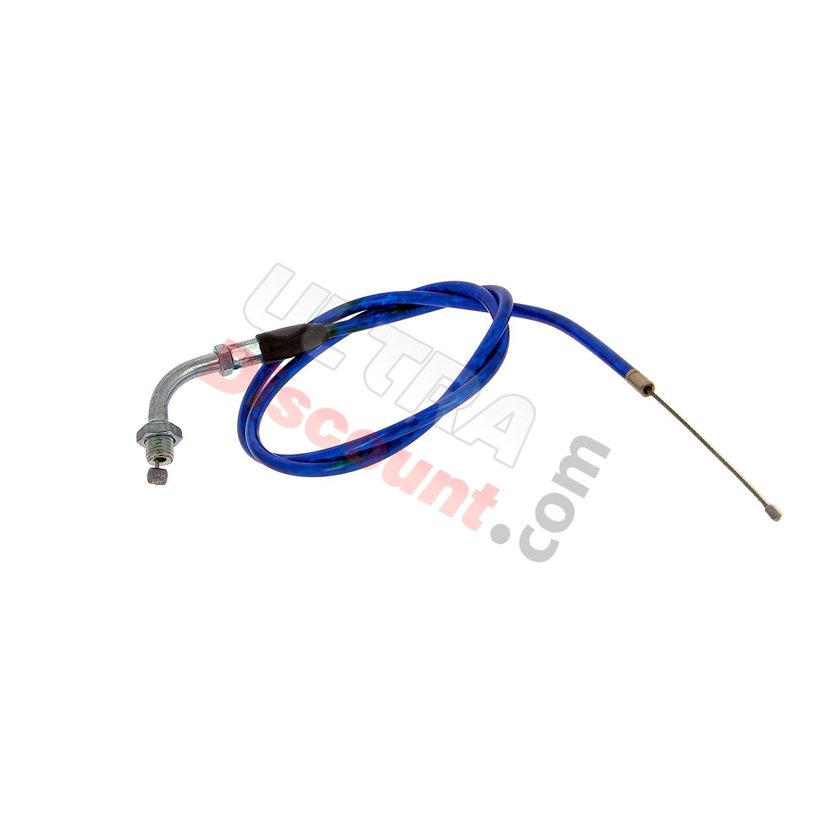 Cable d'Accélérateur Bleu pour Pocket Bike (Type A), Pièces Pocket Bike
