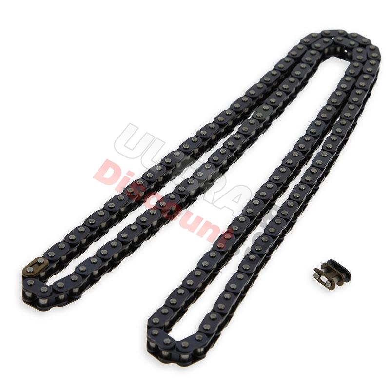 Chaine renforcée 74 GROS MAILLONS type TF8, Pieces Bike Nitro Chaine renforcée 74 GROS MAILLONS type TF8, Pieces Bike Nitro