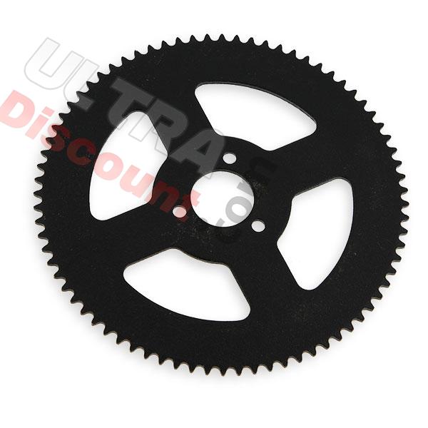Couronne pocket bike petit pas renforcée de 76 dents, Pièces Polini 911 GP3 Couronne pocket bike petit pas renforcée de 76 dents, Pièces Polini 911 GP3