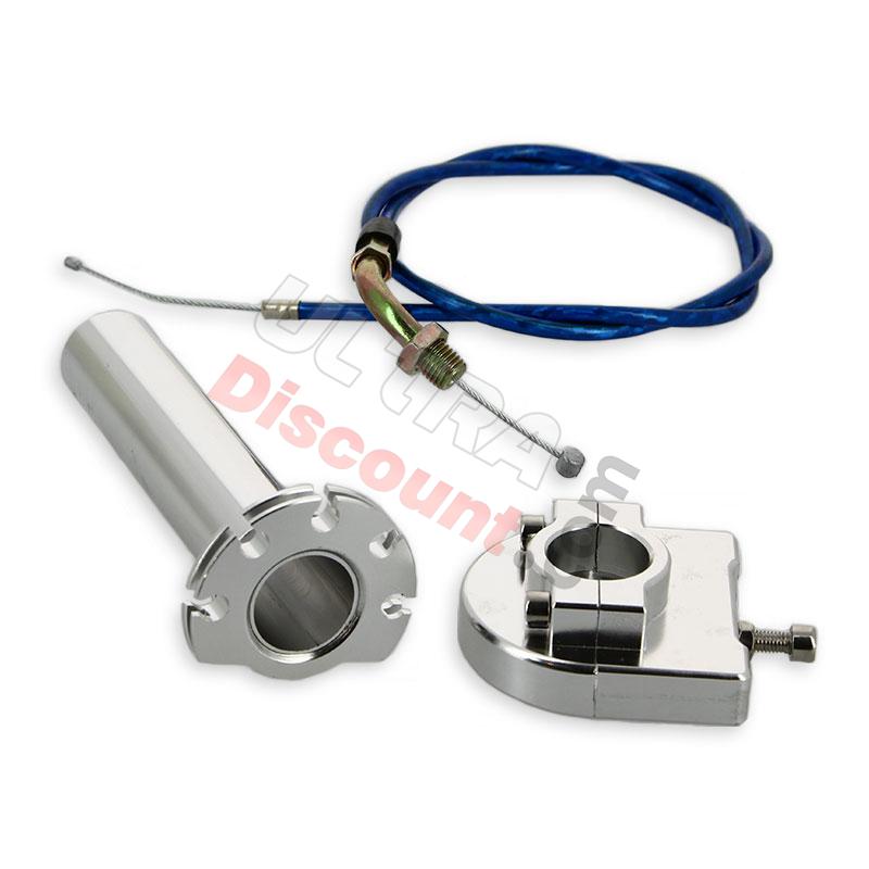 Tirage rapide de qualité Alu + Cable bleu, Pièces Polini 911 GP3 Tirage rapide de qualité Alu + Cable bleu, Pièces Polini 911 GP3