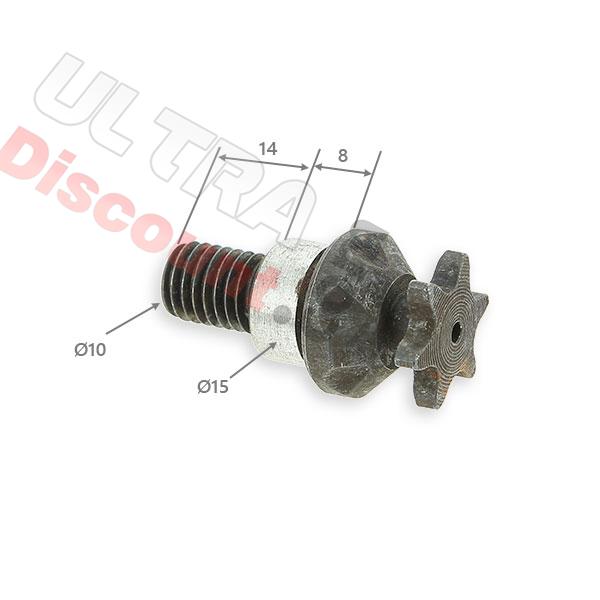 Pignon pocket bike renforcé 6 dts pas Américain chaine TF8 10mm, Pièces Polini 911 GP3