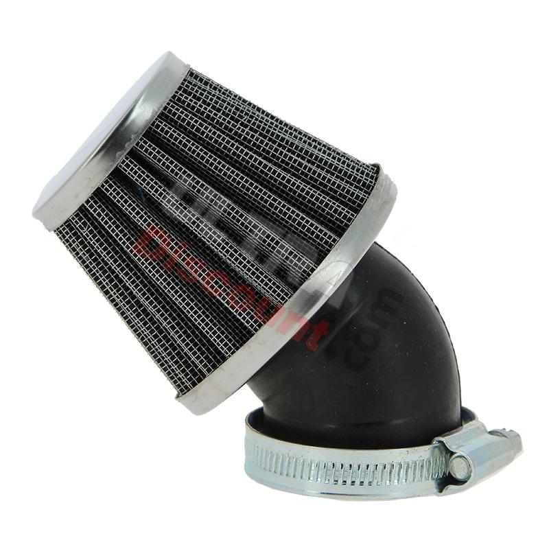 Filtre à air Racing Coudé pour quad Shineray 250cc XY250STXE, Ø:44mm, Pièces Shineray 250 STXE