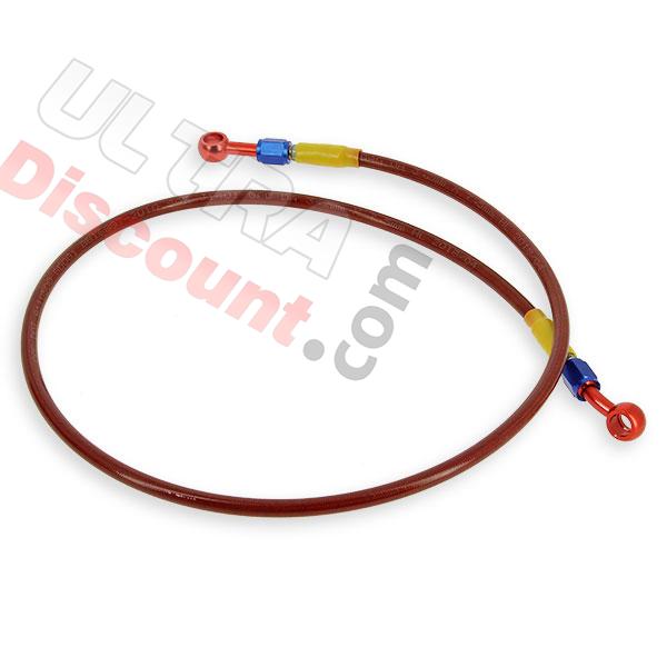 flexible de frein 100cm (Rouge), Pieces Dirt Bike