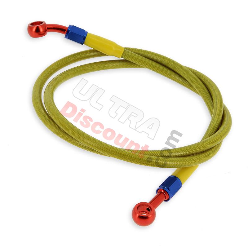 flexible de frein Dirt Bike 120cm (Jaune), Pieces Dirt Bike