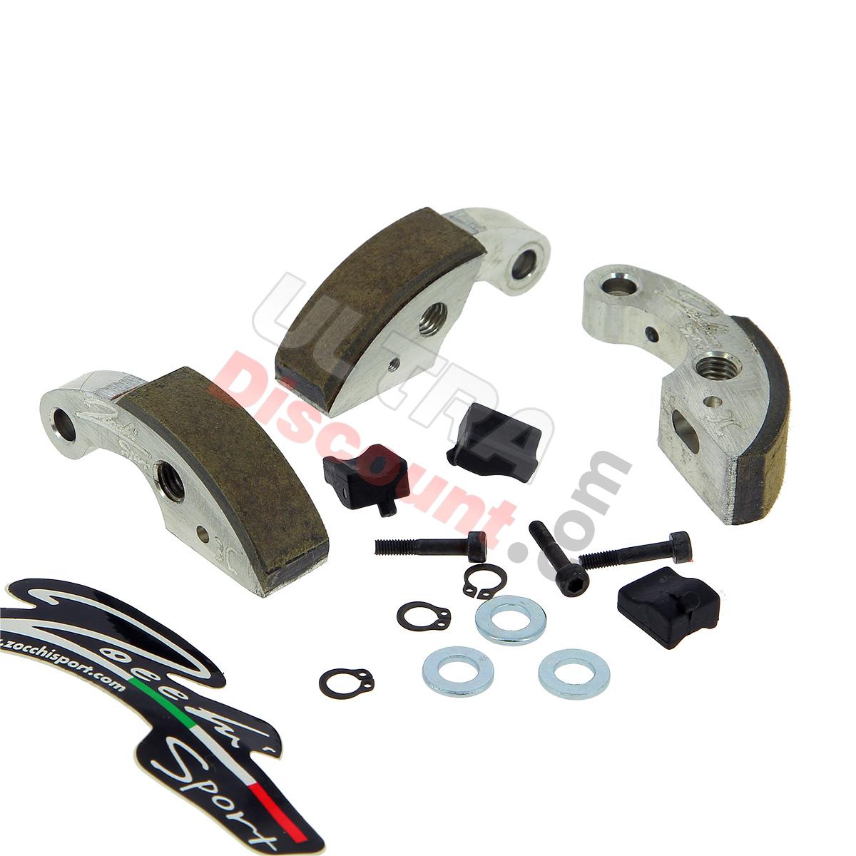 Kit de Machoires Carbone pour Embrayage Zocchi 3 Branches, Pièces Pocket Blata MT4 Kit de Machoires Carbone pour Embrayage Zocchi 3 Branches, Pièces Pocket Blata MT4