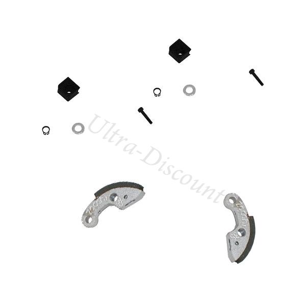Kit machoires spéciales pour embrayage 2 branches Zocchi, Pièces Pocket Blata MT4 Kit machoires spéciales pour embrayage 2 branches Zocchi, Pièces Pocket Blata MT4