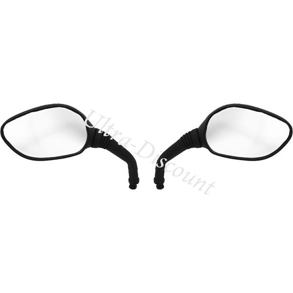 Lot de rétroviseurs pour scooter Baotian BT49QT-11 (Alu), Pieces Baotian BT49QT-11