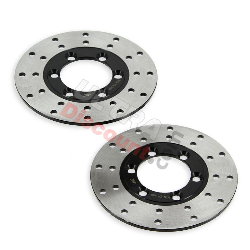 Paire de disques avant Quad Bashan 250cc (BS250S-11), Bashan 250cc BS250S11
