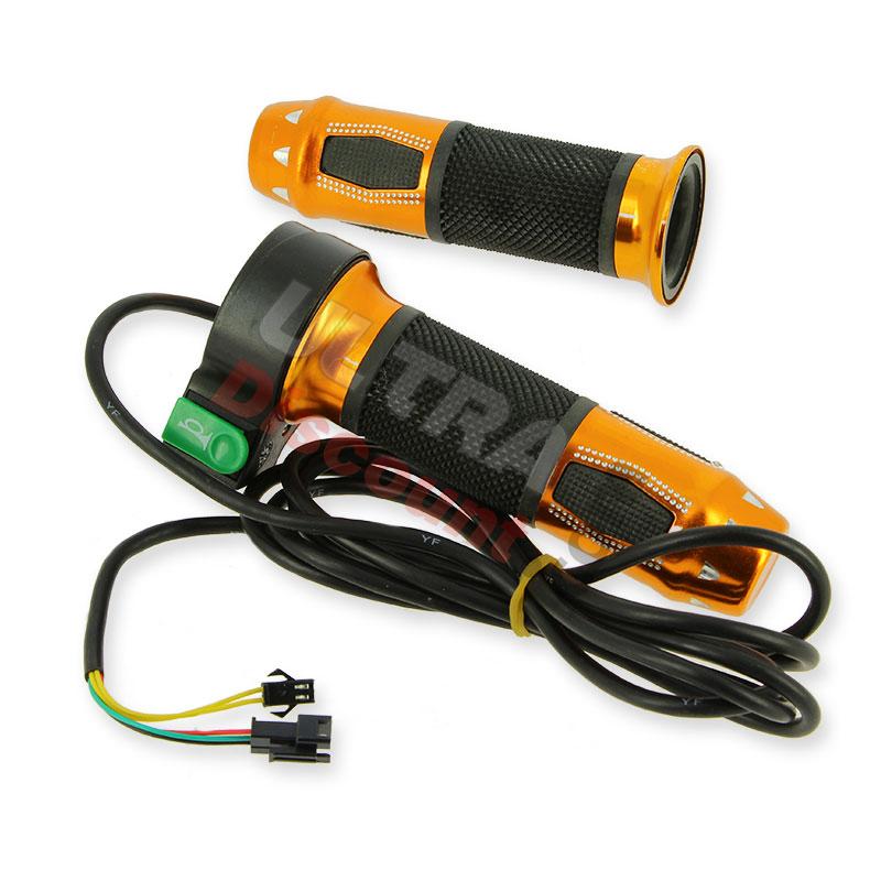 Kit poignées d'accélérateur Citycoco (Or), Pièces Citycoco Kit poignées d'accélérateur Citycoco (Or), Pièces Citycoco