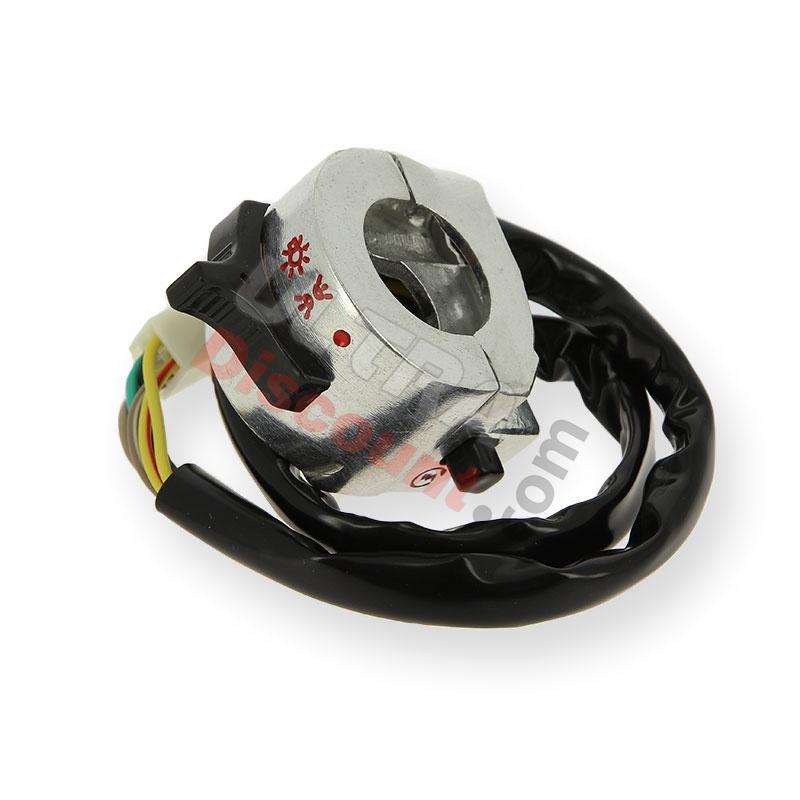 Commodo droit pour Bubbly 50cc à 125cc (Avant 10-2015) - Alu, Pièces Bubbly Skyteam Commodo droit pour Bubbly 50cc à 125cc (Avant 10-2015) - Alu, Pièces Bubbly Skyteam