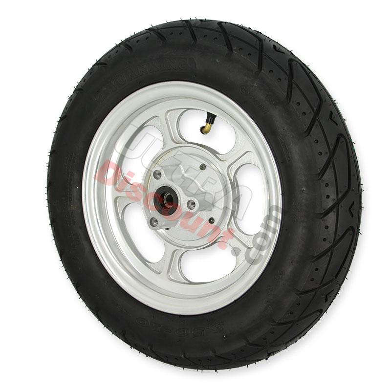 Roue Avant Complète 3.50-10 pour PBR Skyteam, Pièces PBR Skyteam ZB Honda