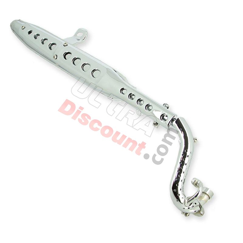 Pot d'échappement Dax 50cc - Chrome, Pièces Dax Skymax Pot d'échappement Dax 50cc - Chrome, Pièces Dax Skymax