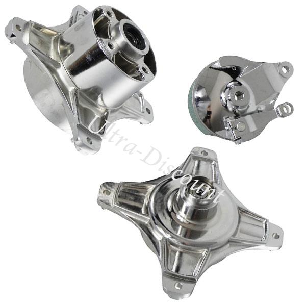 Moyeu Tuning 10mm Avant - Arrière pour Dax 50cc à 125cc (Chrome), Pièces Dax Skymax Moyeu Tuning 10mm Avant - Arrière pour Dax 50cc à 125cc (Chrome), Pièces Dax Skymax