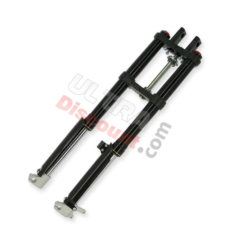 Fourche complète de Haute Qualité 800mm, axe 15mm - Noir, Pieces Dirt Bike