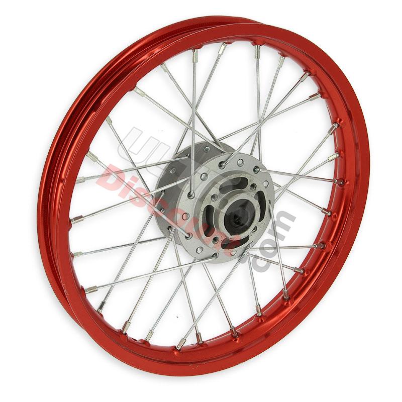 Jante avant 14'' Rouge pour dirt bike AGB27 (type 1), Pieces Dirt Bike Jante avant 14'' Rouge pour dirt bike AGB27 (type 1), Pieces Dirt Bike