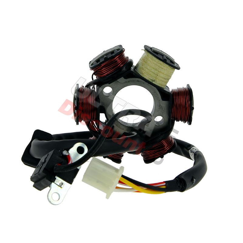 Stator d'allumage Monkey - Gorilla 50cc à 125cc, Pièces Monkey - Gorilla Stator d'allumage Monkey - Gorilla 50cc à 125cc, Pièces Monkey - Gorilla