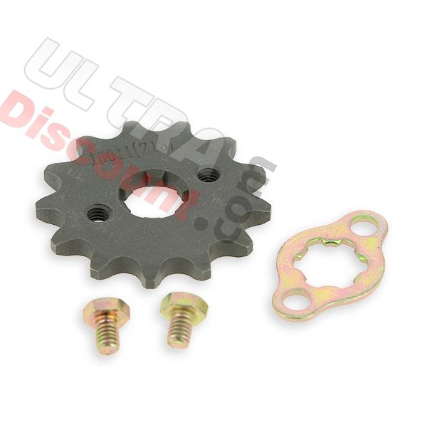Pignon et fixations pour moteur 50cc pour PBR Skyteam, Pièces PBR Skyteam ZB Honda