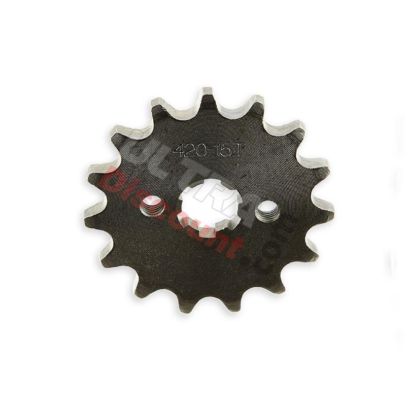 Pignon 15 dents pour PBR 50cc à 125cc 420, Pièces PBR Skyteam ZB Honda