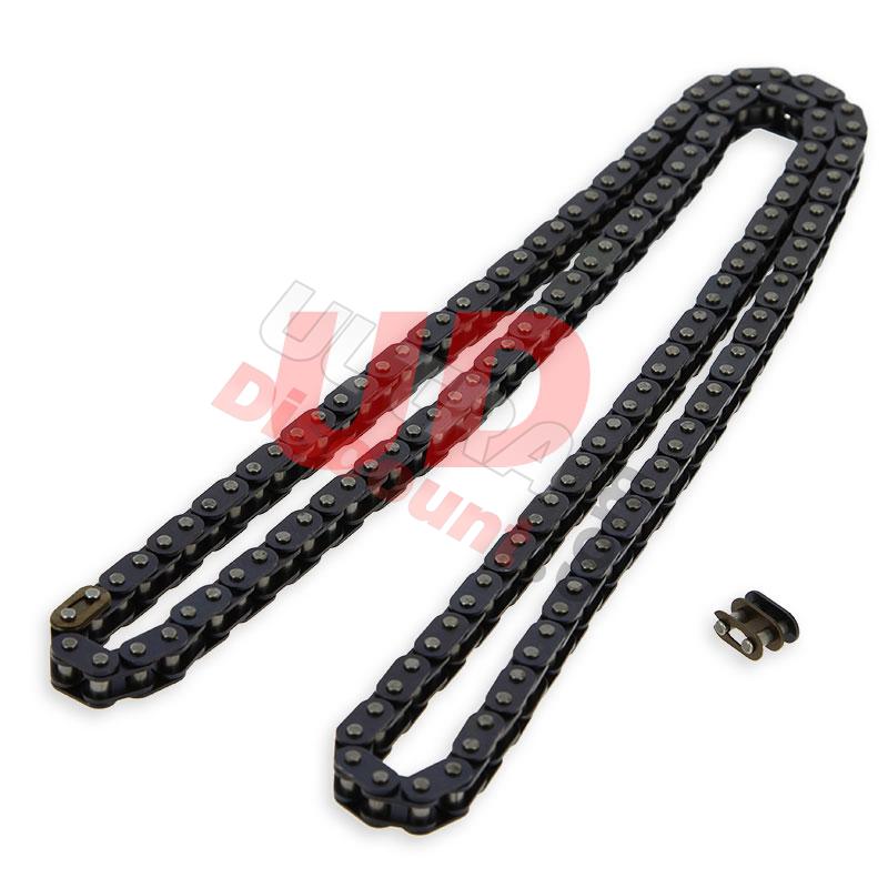Chaine renforcé de 59 GROS MAILLONS type TF8, Pièces Pocket Bike