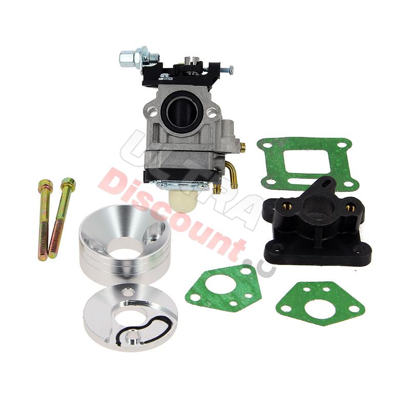Carburateur de 15mm Haute Pression sans filtre, Pièces Pocket Cross Carburateur de 15mm Haute Pression sans filtre, Pièces Pocket Cross