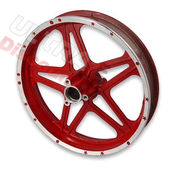 Jante arrière rouge pocket bike Cross (10'', type 1 ), Pieces Dirt Nitro Jante arrière rouge pocket bike Cross (10'', type 1 ), Pieces Dirt Nitro