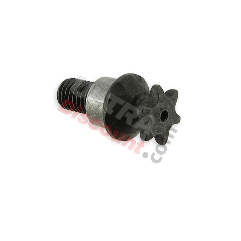 Pignon pocket bike renforcé 6 dts pas Américain chaine TF8 (8mm), Pièces Polini 911 GP3