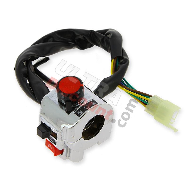 Commodo droit pour Spy Racing 250cc F1 - Alu, Pièces Quad SPY250F1 Commodo droit pour Spy Racing 250cc F1 - Alu, Pièces Quad SPY250F1