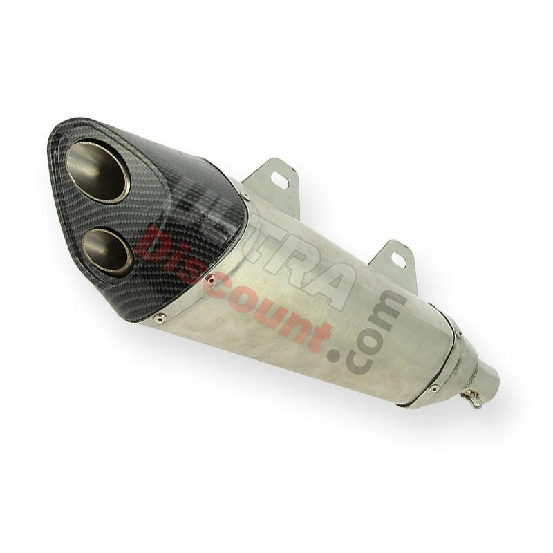 Silencieux d'échappement droit Spy Racing 250cc F3, Pièces Quad SPY250F3 Silencieux d'échappement droit Spy Racing 250cc F3, Pièces Quad SPY250F3