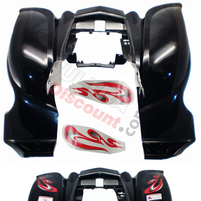 Carenage Quad shineray 200cc + Autocollants (arriere), Pièces Quad Chinois 200cc