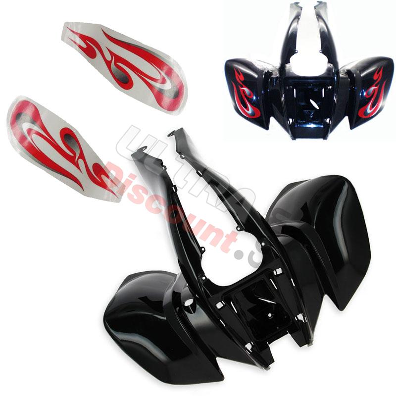 Carenage Quad shineray 200cc + autocollants (avant), Pièces Quad Chinois 200cc
